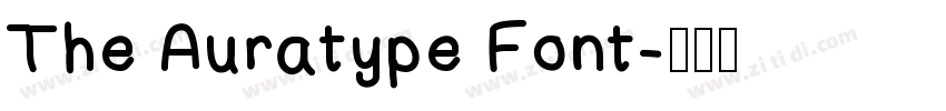 The Auratype Font字体转换